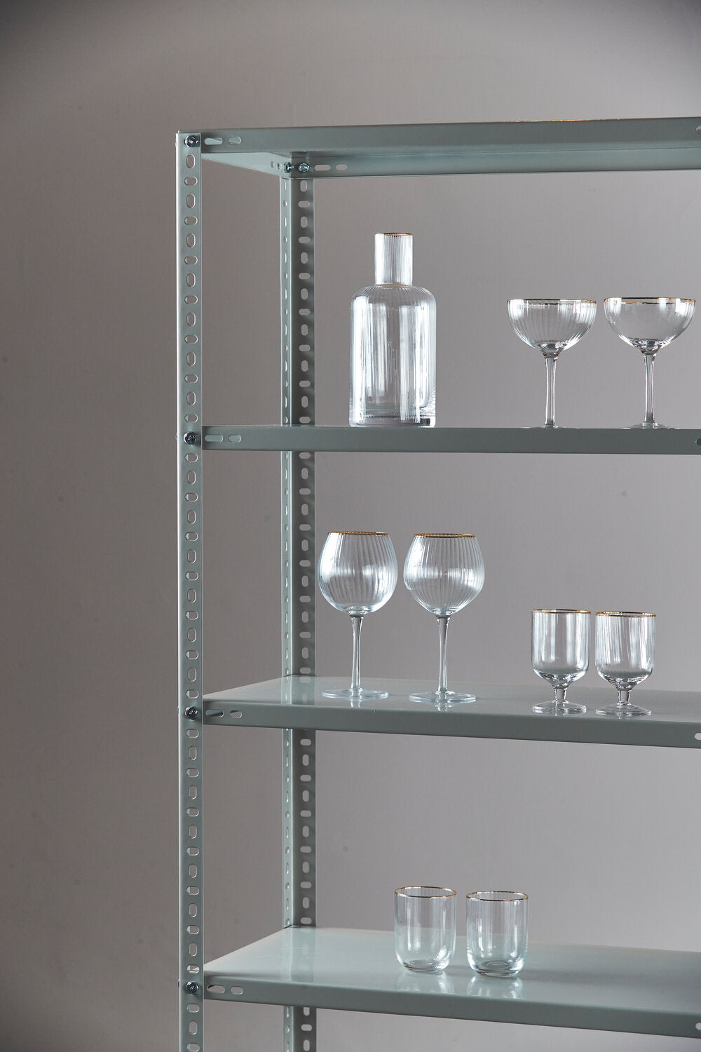 Tumbler Palermo drikkeglas guldfarvet, 35cl - 4stk.